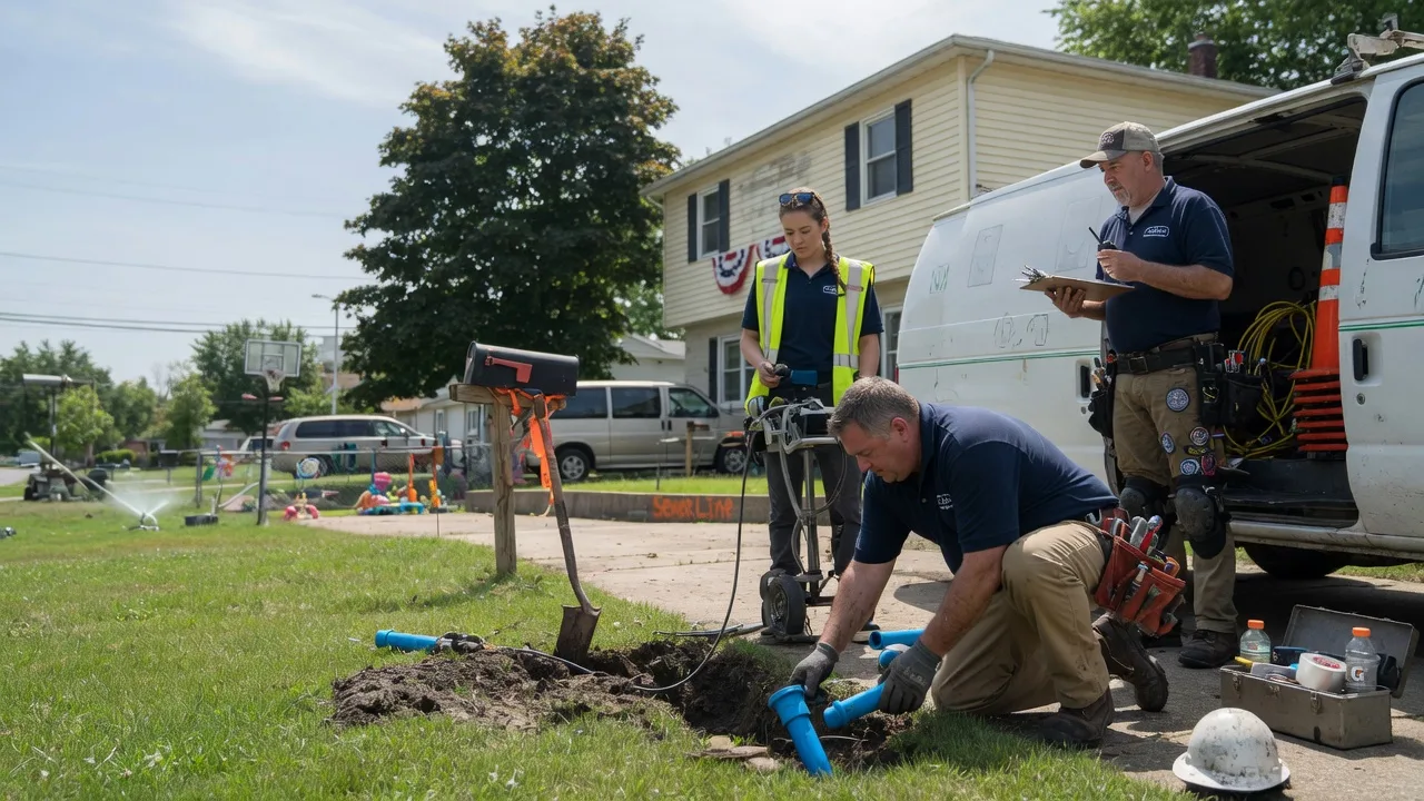 Slab Leak Repair in Mcbrides, MI near me